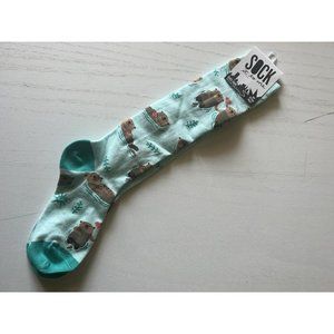 Sock It To Me Womens Knee High Socks Otter Spotter Sea Otter Fun Novelty NWT